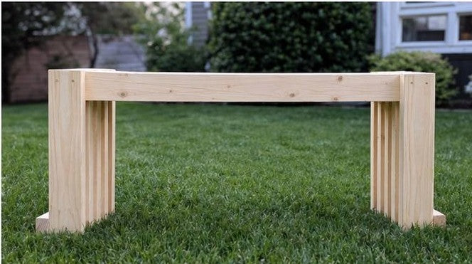 Outdoor bench